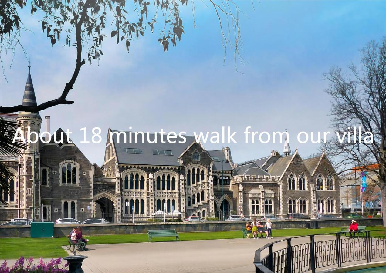 5 Large Bedroom Villas Suitable For 10People Christchurch Exterior foto