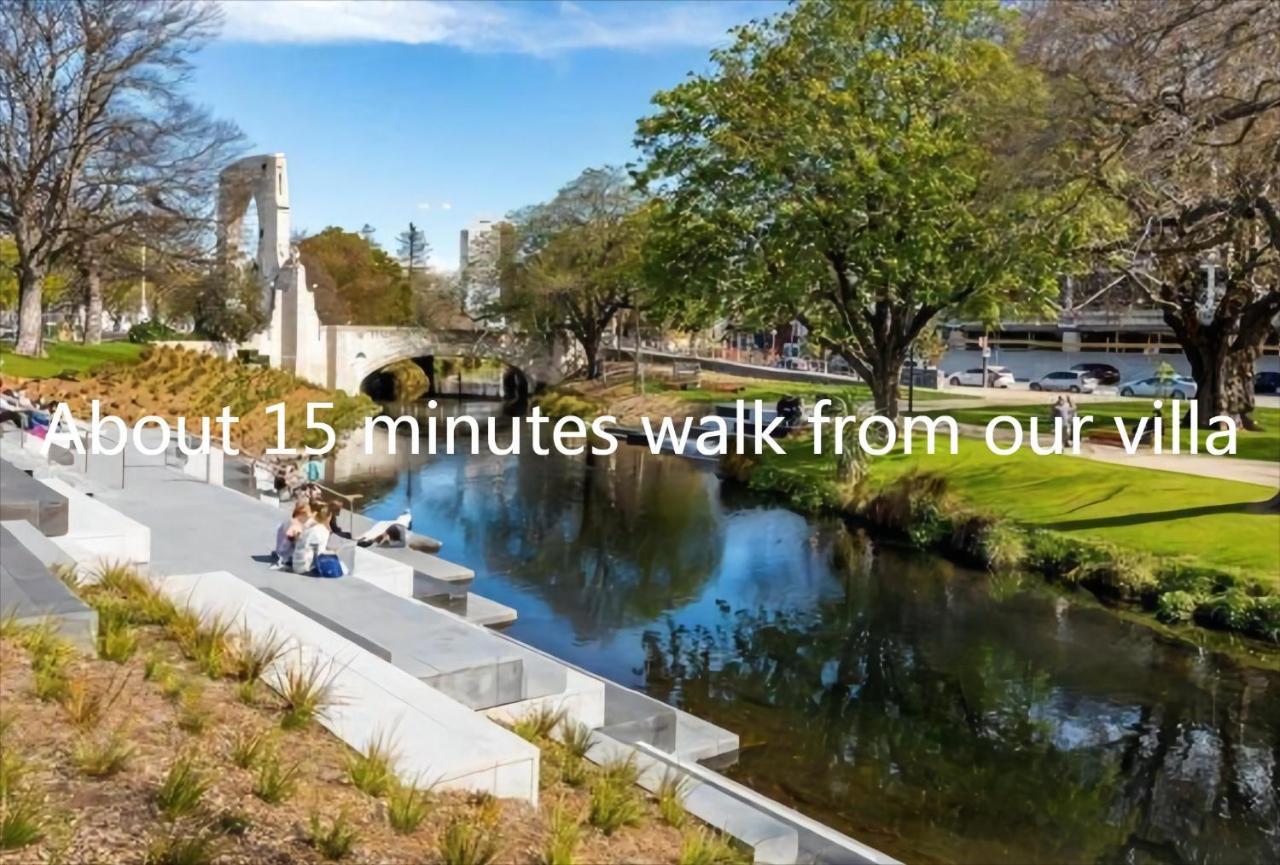 5 Large Bedroom Villas Suitable For 10People Christchurch Exterior foto