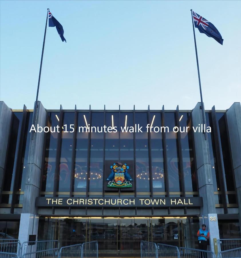 5 Large Bedroom Villas Suitable For 10People Christchurch Exterior foto